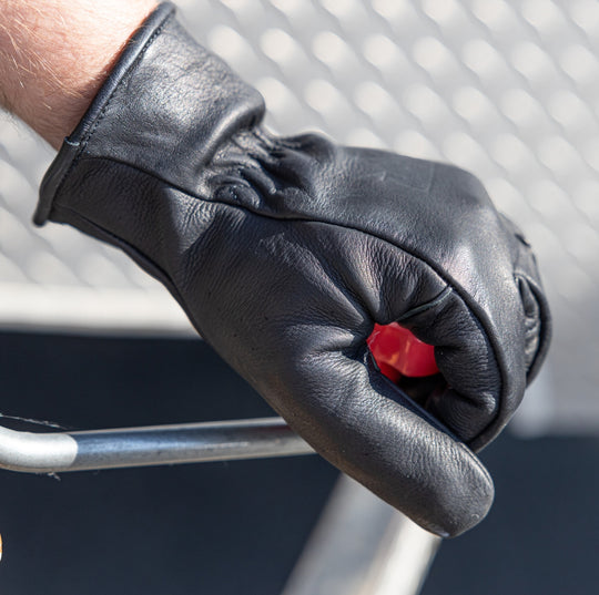 Blackout | Water Resistant Cowhide Leather Gloves | Bear Knuckles