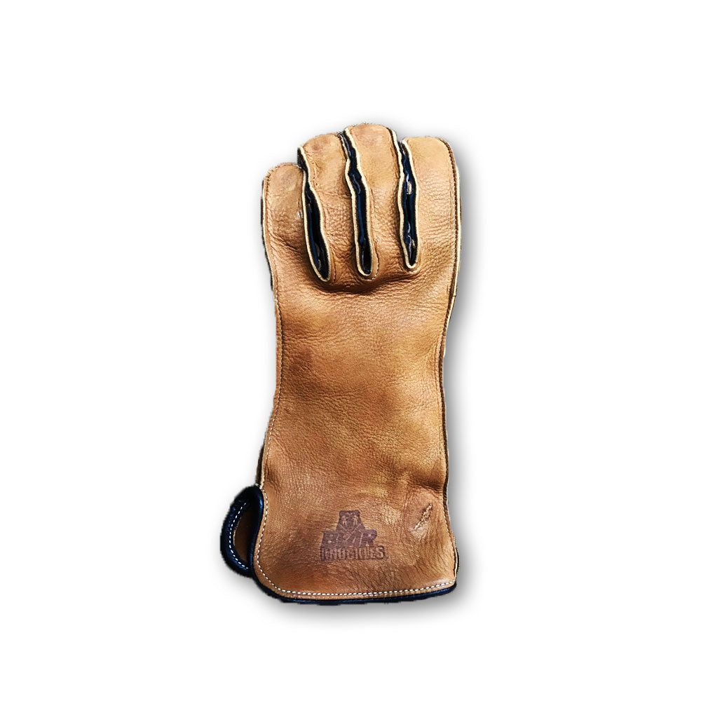 Kids/Jr Deer Hide Bull Riding Glove - 10-JR-D