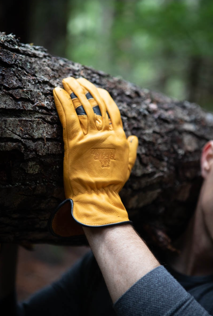 Water Resistant Leather Cowhide Driver Gloves – Bear Knuckles