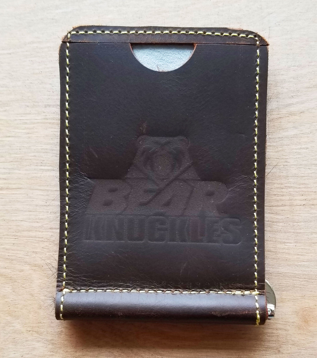 BK Cowhide Leather Wallet (Hair on Hide) – Bear Knuckles