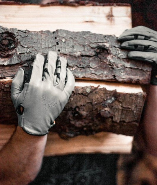 Rowdy | Mechanic Style Goat Hide Gloves | Bear Knuckles Gloves